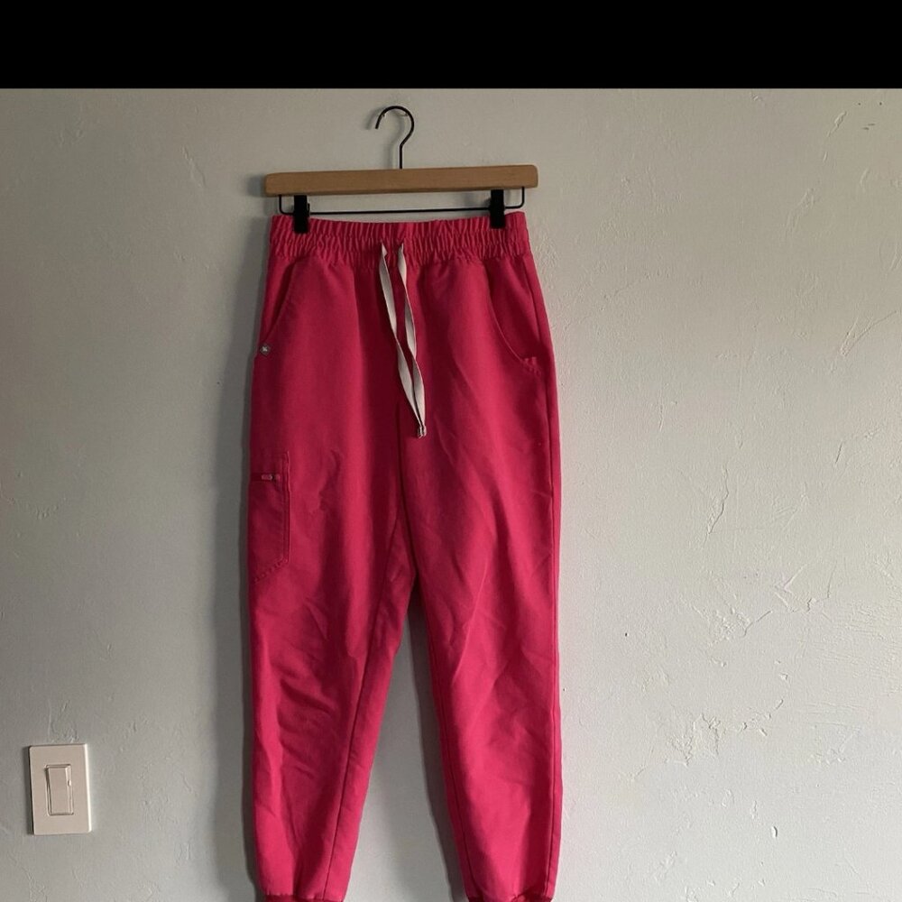 Figs Shocking Pink Jogger